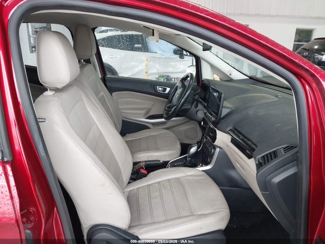 46039908 :رقم المزاد ، MAJ3P1VE8JC232810 vin ، 2018 Ford Ecosport Titanium مزاد بيع