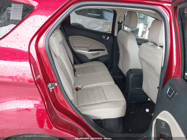 46039908 :رقم المزاد ، MAJ3P1VE8JC232810 vin ، 2018 Ford Ecosport Titanium مزاد بيع
