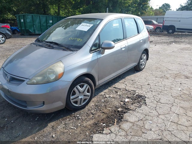 46039928 :رقم المزاد ، JHMGD38437S009929 vin ، 2007 Honda Fit مزاد بيع