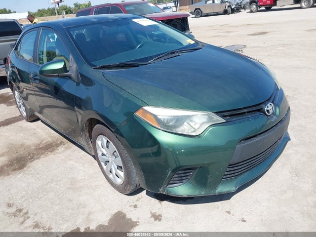 Продаж на аукціоні авто 2014 Toyota Corolla Le, vin: 5YFBURHE3EP089366, номер лоту: 46039942