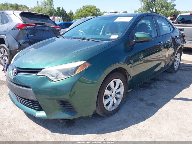 2014 Toyota Corolla Le მანქანა იყიდება აუქციონზე, vin: 5YFBURHE3EP089366, აუქციონის ნომერი: 46039942