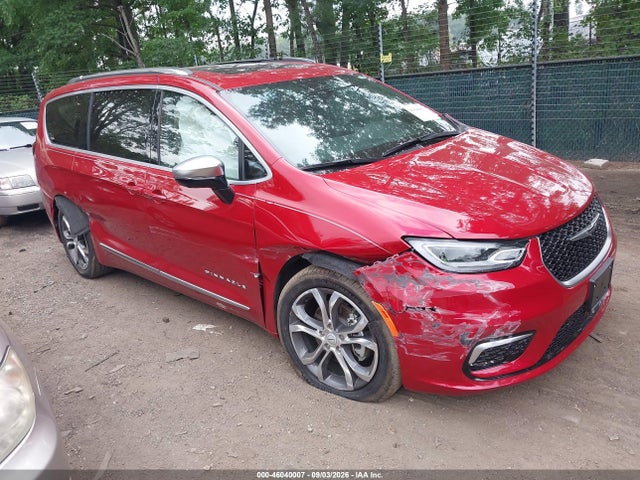 Продаж на аукціоні авто 2026 Chrysler Pacifica Pinnacle, vin: 2C4RC1PG5TR158495, номер лоту: 46040007