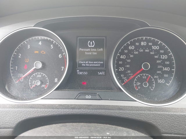Продаж на аукціоні авто 2017 Volkswagen Golf Sportwagen Tsi S, vin: 3VW017AU1HM534170, номер лоту: 46040008