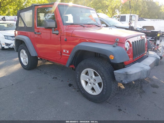 Продажа на аукционе авто 2008 Jeep Wrangler X, vin: 1J8FA24138L557655, номер лота: 46040013