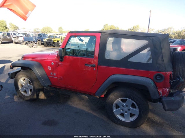 Продажа на аукционе авто 2008 Jeep Wrangler X, vin: 1J8FA24138L557655, номер лота: 46040013