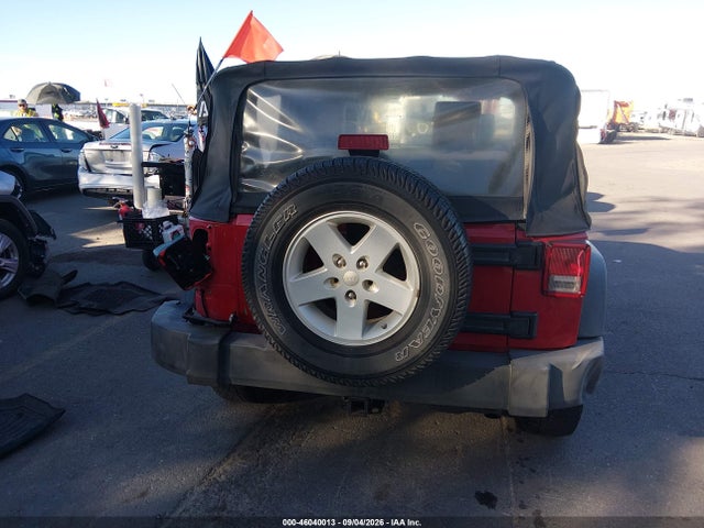 Продажа на аукционе авто 2008 Jeep Wrangler X, vin: 1J8FA24138L557655, номер лота: 46040013