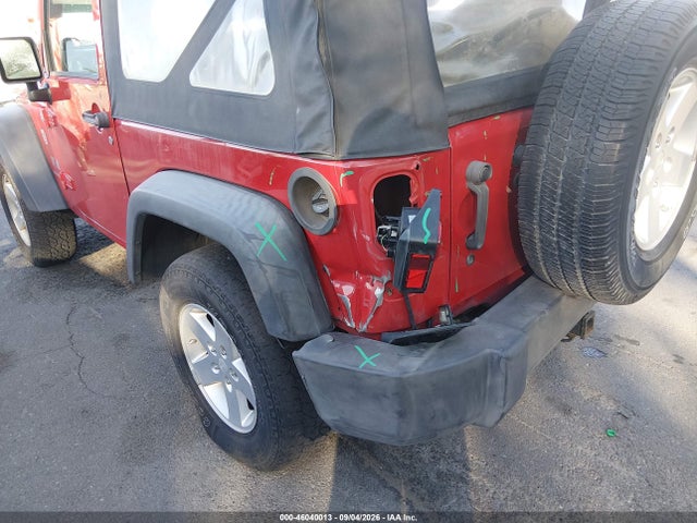 Продажа на аукционе авто 2008 Jeep Wrangler X, vin: 1J8FA24138L557655, номер лота: 46040013