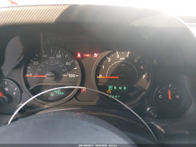 Продажа на аукционе авто 2008 Jeep Wrangler X, vin: 1J8FA24138L557655, номер лота: 46040013