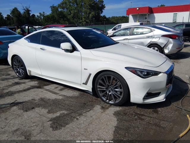 46040055 :رقم المزاد ، JN1EV7EKXHM363410 vin ، 2017 Infiniti Q60 3.0t Sport مزاد بيع