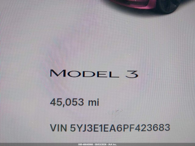Tesla Model 3 Rear-wheel Drive 2023 5YJ3E1EA6PF423683 Image 7