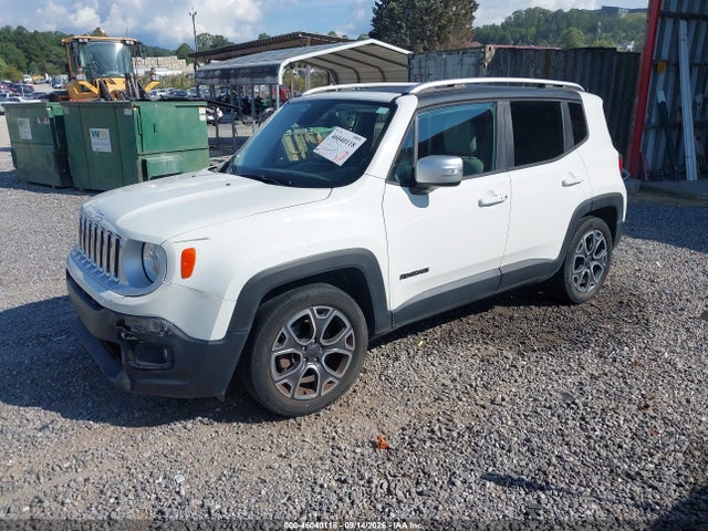 Продаж на аукціоні авто 2016 Jeep Renegade Limited, vin: ZACCJADT6GPD17581, номер лоту: 46040118