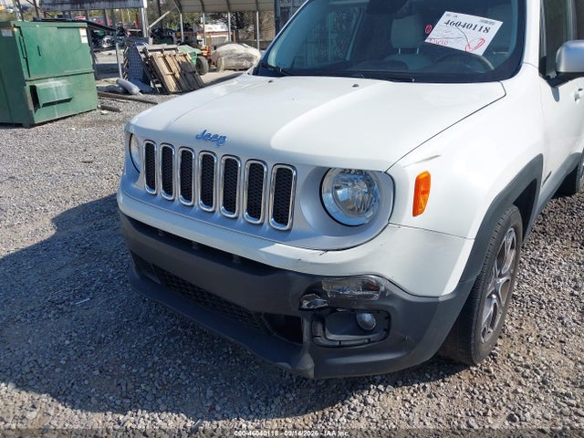 Продаж на аукціоні авто 2016 Jeep Renegade Limited, vin: ZACCJADT6GPD17581, номер лоту: 46040118