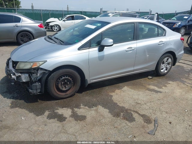Продаж на аукціоні авто 2013 Honda Civic Lx, vin: 2HGFB2F59DH560573, номер лоту: 46040155