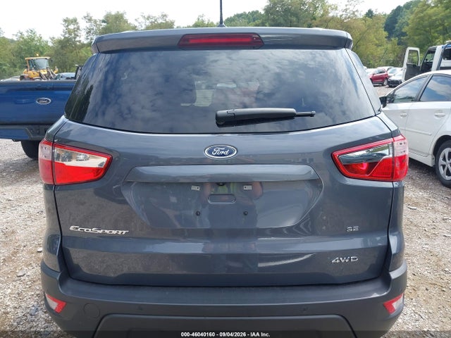 Продаж на аукціоні авто 2022 Ford Ecosport Se, vin: MAJ6S3GL3NC475546, номер лоту: 46040160