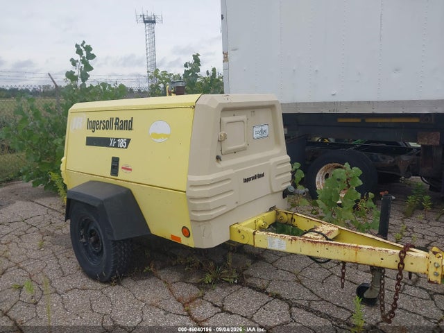 46040196 :رقم المزاد ، 4FVCBBAA25U349660 vin ، 2000 Ingersol Rand Portable Compressor Xp 185 # 2 مزاد بيع