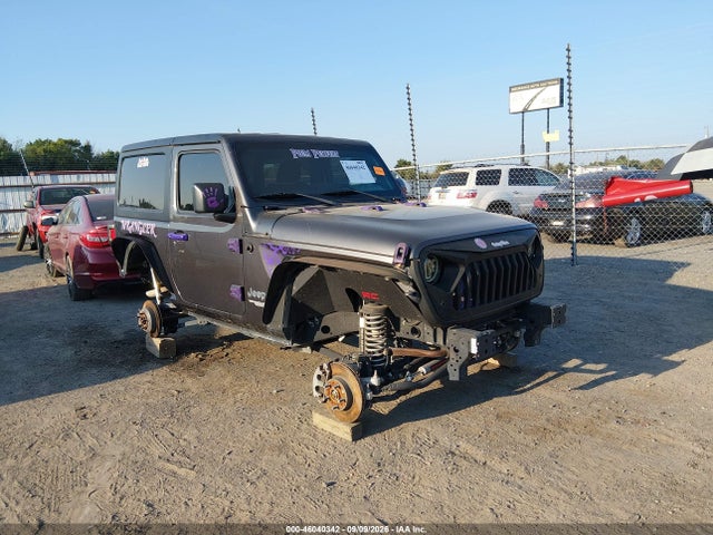 2020 Jeep Wrangler Sport S 4x4 მანქანა იყიდება აუქციონზე, vin: 1C4GJXAN1LW130384, აუქციონის ნომერი: 46040342