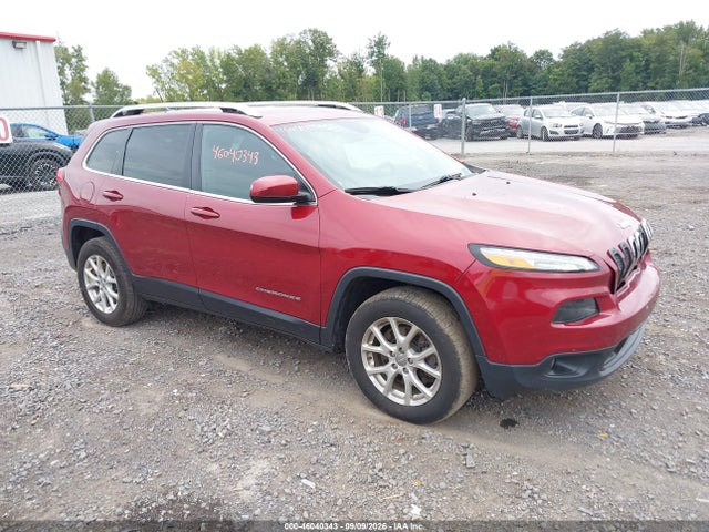 2016 Jeep Cherokee Latitude მანქანა იყიდება აუქციონზე, vin: 1C4PJMCB5GW375244, აუქციონის ნომერი: 46040343
