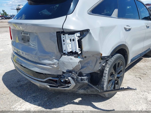 Aukcja sprzedaży 2022 Kia Sorento Sx, vin: 5XYRK4LFXNG150174, numer aukcji: 46040346