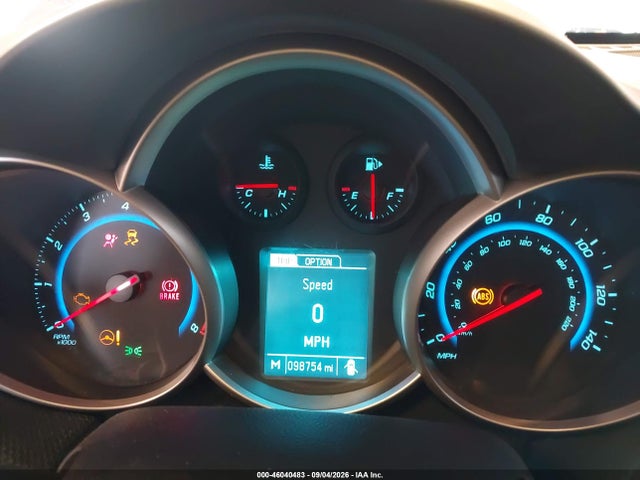 46040483 :رقم المزاد ، 1G1PE5SB8G7160133 vin ، 2016 Chevrolet Cruze Limited 1lt Auto مزاد بيع