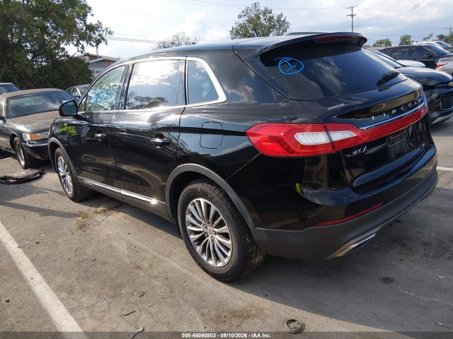 Auction sale of the 2017 Lincoln Mkx Select, vin: 2LMPJ6KR5HBL31421, lot number: 46040503