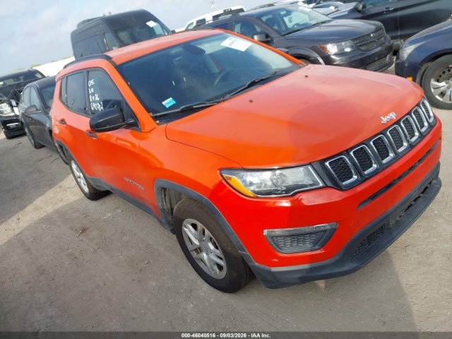Продажа на аукционе авто 2017 Jeep New Compass Sport Fwd, vin: 3C4NJCAB1HT690702, номер лота: 46040516