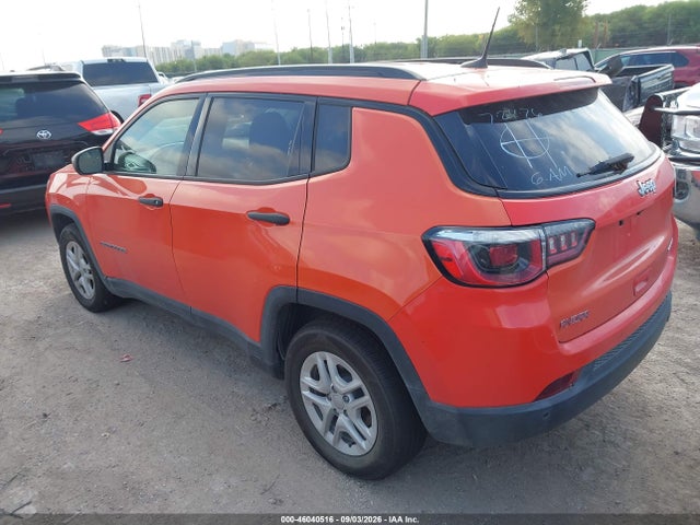 Продажа на аукционе авто 2017 Jeep New Compass Sport Fwd, vin: 3C4NJCAB1HT690702, номер лота: 46040516