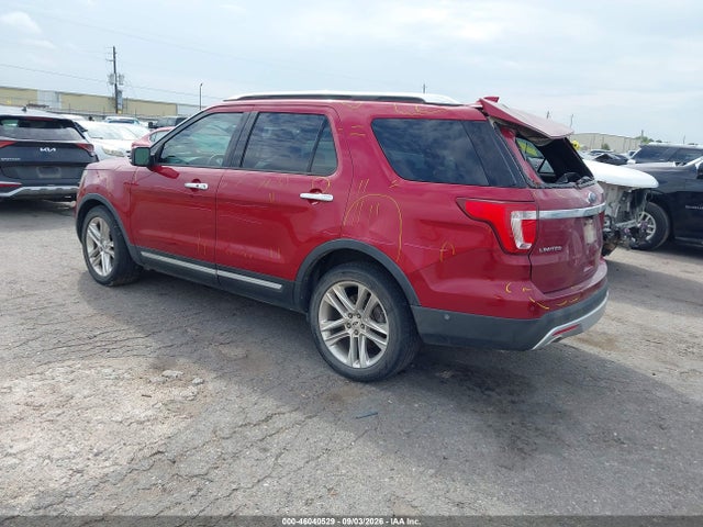 46040529 :رقم المزاد ، 1FM5K7F80HGA98807 vin ، 2017 Ford Explorer Limited مزاد بيع