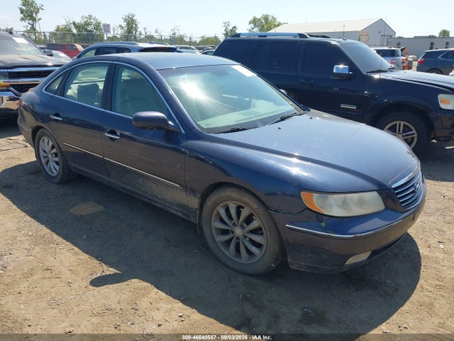 Продажа на аукционе авто 2006 Hyundai Azera Limited/se, vin: KMHFC46F56A086912, номер лота: 46040557