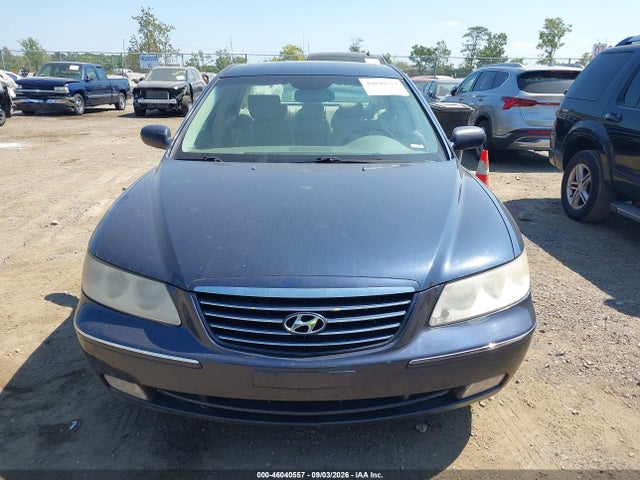 2006 Hyundai Azera Limited/se მანქანა იყიდება აუქციონზე, vin: KMHFC46F56A086912, აუქციონის ნომერი: 46040557