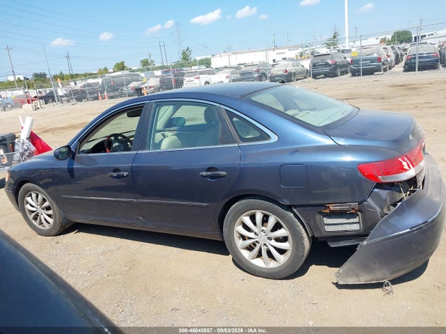 2006 Hyundai Azera Limited/se მანქანა იყიდება აუქციონზე, vin: KMHFC46F56A086912, აუქციონის ნომერი: 46040557
