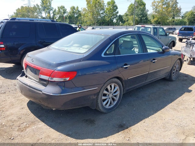 2006 Hyundai Azera Limited/se მანქანა იყიდება აუქციონზე, vin: KMHFC46F56A086912, აუქციონის ნომერი: 46040557