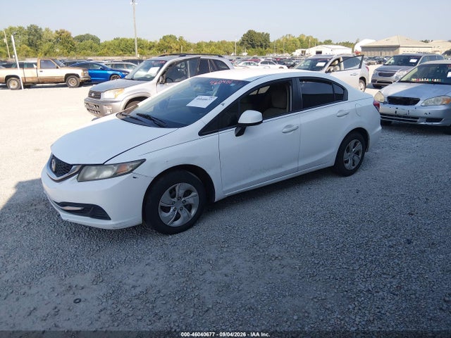 Продаж на аукціоні авто 2013 Honda Civic Lx, vin: 19XFB2F54DE092746, номер лоту: 46040677