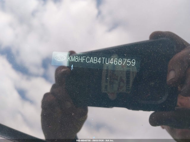 2026 Hyundai Kona Sel Sport მანქანა იყიდება აუქციონზე, vin: KM8HFCAB4TU468759, აუქციონის ნომერი: 46040708