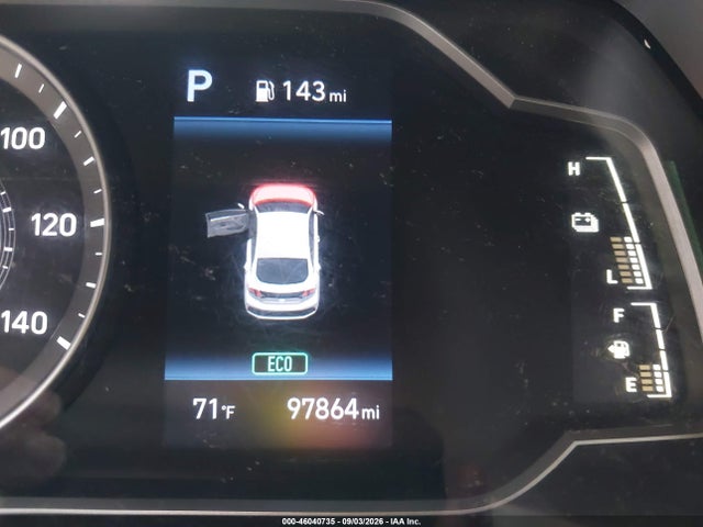 46040735 :رقم المزاد ، KMHC65LC9LU232569 vin ، 2020 Hyundai Ioniq Hybrid Blue مزاد بيع