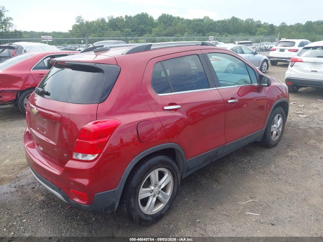 2019 Chevrolet Trax Lt მანქანა იყიდება აუქციონზე, vin: 3GNCJLSB5KL341952, აუქციონის ნომერი: 46040754