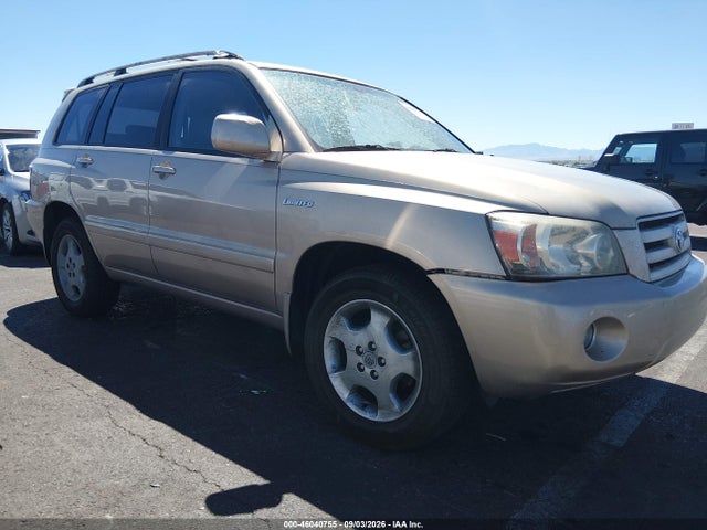 Auction sale of the 2006 Toyota Highlander Limited V6, vin: JTEDP21A160101262, lot number: 46040755
