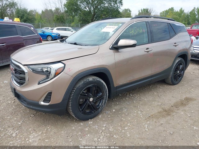 46040768 :رقم المزاد ، 3GKALMEX4JL136083 vin ، 2018 Gmc Terrain Sle مزاد بيع