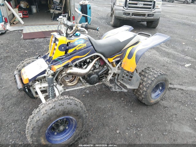 46040791 :رقم المزاد ، JY43GG0392C028911 vin ، 2002 Yamaha Yfz350 مزاد بيع