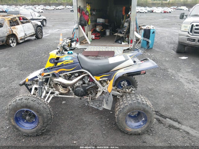 46040791 :رقم المزاد ، JY43GG0392C028911 vin ، 2002 Yamaha Yfz350 مزاد بيع