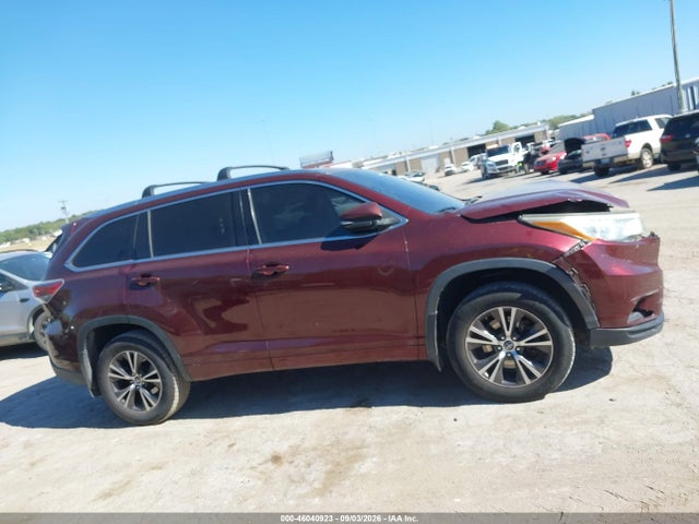 Продаж на аукціоні авто 2016 Toyota Highlander Xle V6, vin: 5TDKKRFHXGS154856, номер лоту: 46040923