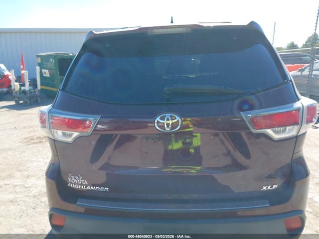 Продаж на аукціоні авто 2016 Toyota Highlander Xle V6, vin: 5TDKKRFHXGS154856, номер лоту: 46040923