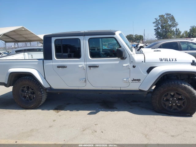 Aukcja sprzedaży 2023 Jeep Gladiator Willys 4x4, vin: 1C6HJTAG1PL526201, numer aukcji: 46040926