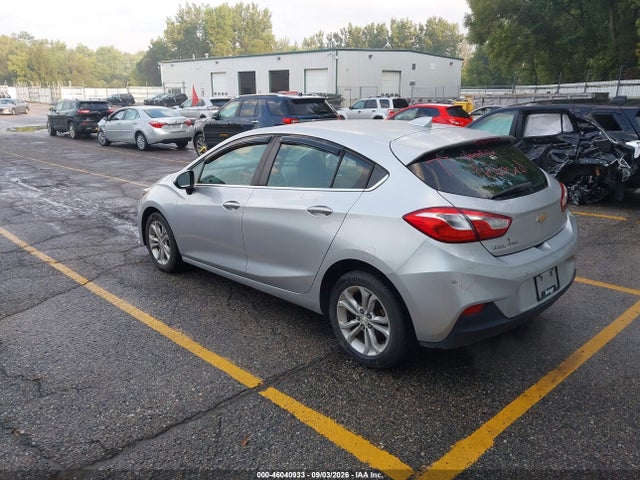 2019 Chevrolet Cruze Lt მანქანა იყიდება აუქციონზე, vin: 3G1BE6SM1KS536506, აუქციონის ნომერი: 46040933
