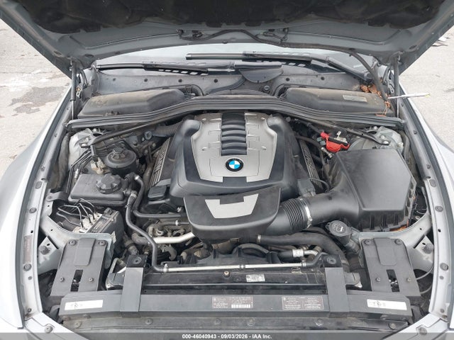 46040943 :رقم المزاد ، WBAEB53508CX62420 vin ، 2008 Bmw 650i مزاد بيع