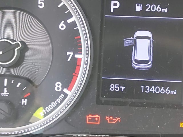 2019 Hyundai Santa Fe Se მანქანა იყიდება აუქციონზე, vin: 5NMS2CAD7KH102632, აუქციონის ნომერი: 46040960