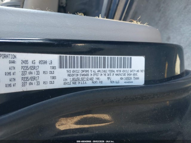 Aukcja sprzedaży 2002 Jeep Grand Cherokee Limited, vin: 1J8GW58J92C161402, numer aukcji: 46040966