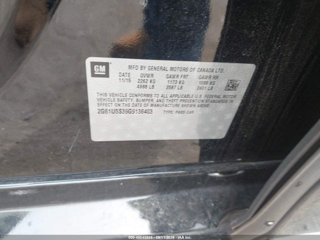 Продажа на аукционе авто 2016 Cadillac Xts W20 Livery Package, vin: 2G61U5S39G9136403, номер лота: 46040985