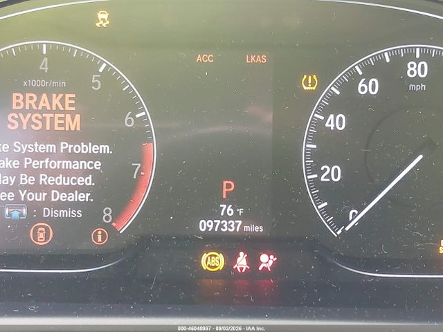 Aukcja sprzedaży 2018 Honda Accord Lx, vin: 1HGCV1F15JA263103, numer aukcji: 46040997