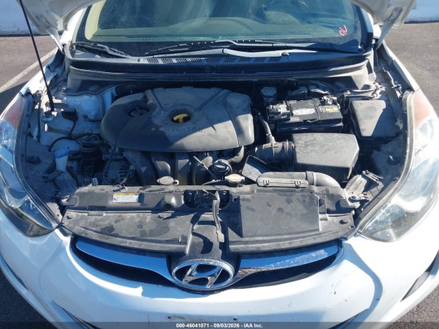 2012 Hyundai Elantra Gls მანქანა იყიდება აუქციონზე, vin: 5NPDH4AE4CH135730, აუქციონის ნომერი: 46041071