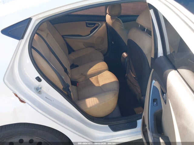 2012 Hyundai Elantra Gls მანქანა იყიდება აუქციონზე, vin: 5NPDH4AE4CH135730, აუქციონის ნომერი: 46041071